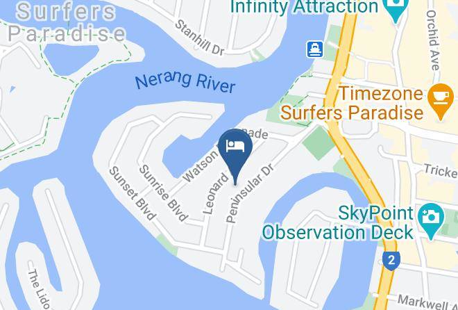 Gold Coast - Surf Inn Maps