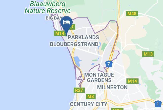 City Of Cape Town - Surf Kite Sleep Maps