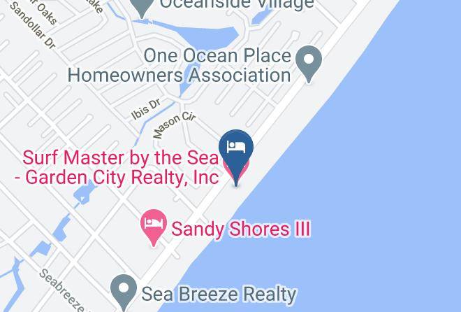 Horry - Surf Master By The Sea Garden City Realty Inc Maps