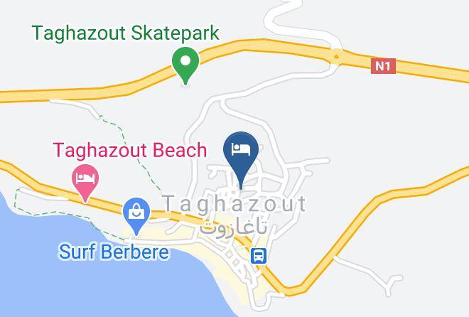 Souss Massa Draa - Surf Morocco Coast Maps