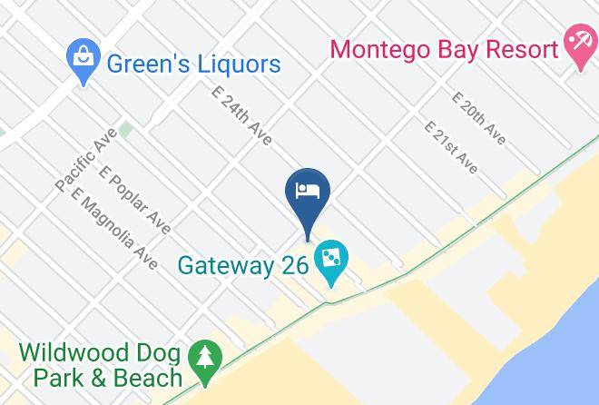 Cape May - Surf Motel Maps