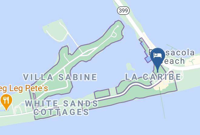 Escambia - Surf & Sand Hotel Maps