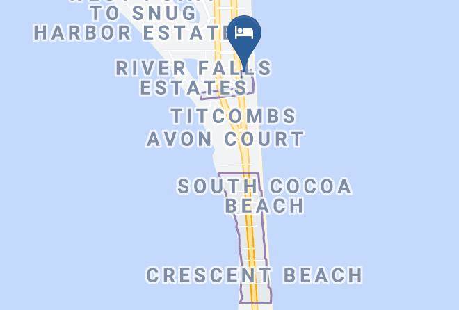 Brevard - Surf Studio Beach Resort Maps