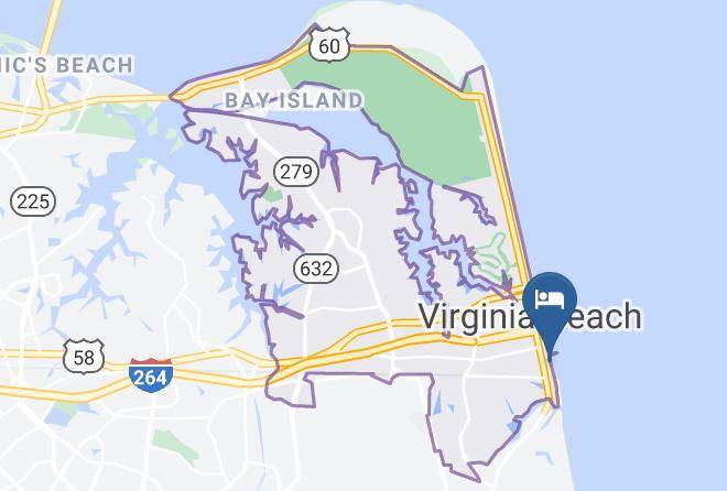 Virginia Beach City - Surfbreak Oceanfront Hotel Ascend Hotel Collection Maps