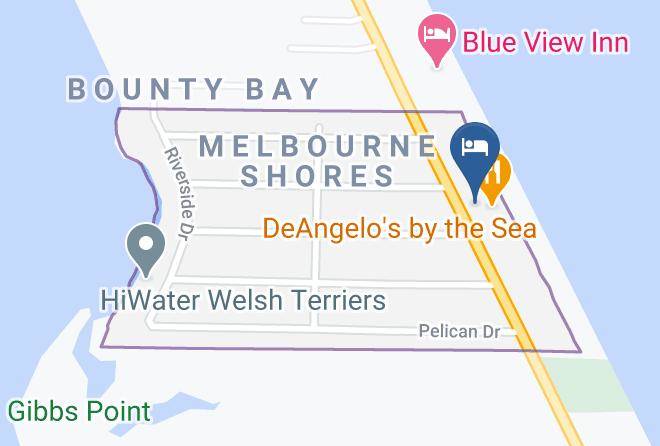 Surfcaster Motel & Restaurant Map