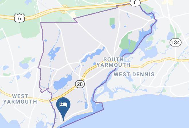 Surfcomber On The Ocean Map