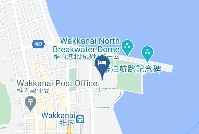 Wakkanai City - Surfeel Hotel Wakkanai Maps