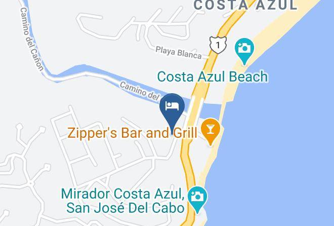 Los Cabos - Surfer's Paradise Yoga&food Garden Costa Azul Los Cabos Maps