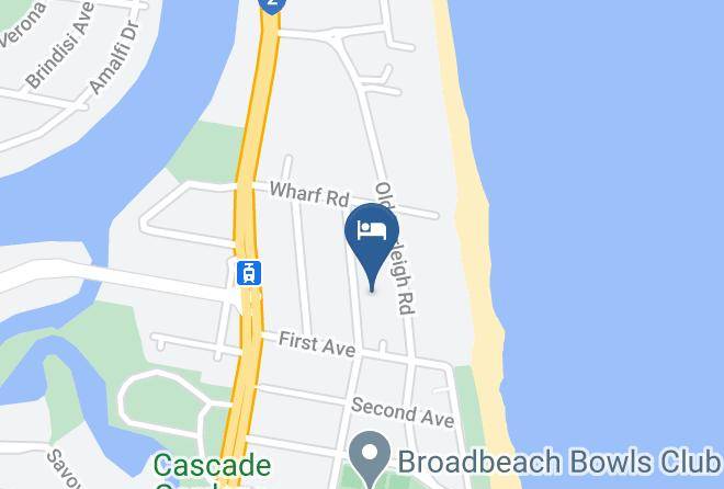 Surfers Beach Resort 2 Map