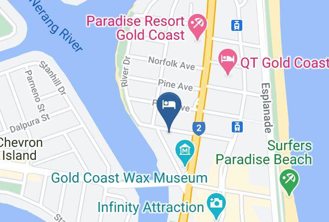 Gold Coast - Surfers Mayfair Maps