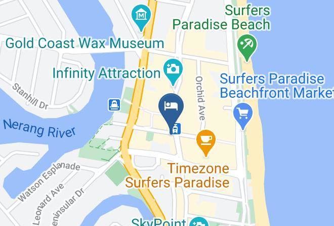Gold Coast - Surfers Paradise Maps