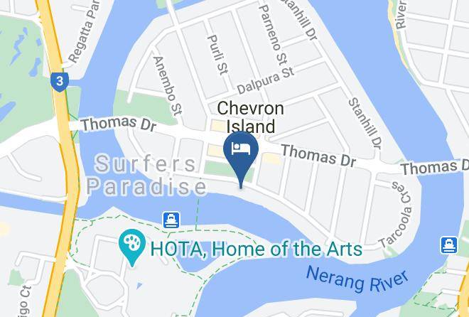 Gold Coast - Surfers Paradise Sojourn Maps
