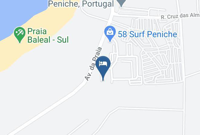 Peniche - Surfing Baleal Maps