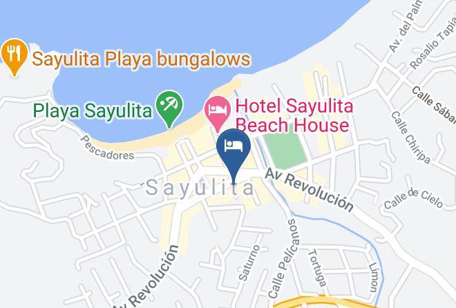 Bahia De Banderas - Surfing Sayulita Maps