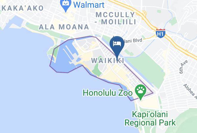 Honolulu - Surfjack Hotel & Swim Club Maps