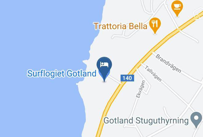Gotland - Surflogiet Kafet Maps