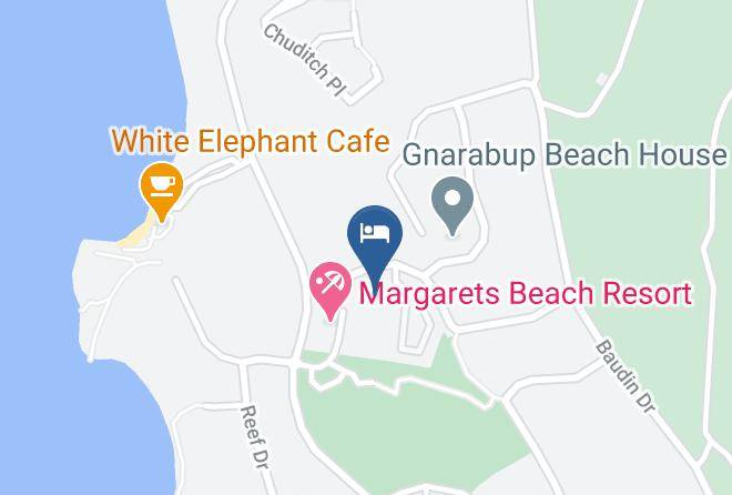 Surfpoint Resort At Prevelly Map