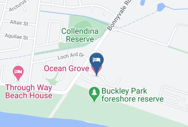 Greater Geelong - Ocean Grove Hotel Maps