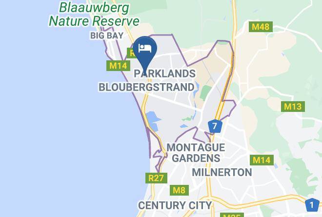 City Of Cape Town - Surf&yoga Maps