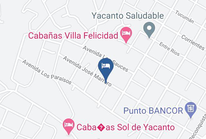 Calamuchita Department - Suri Cabanas Maps