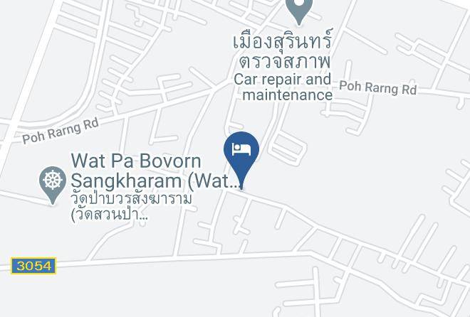 Amphoe Mueang Surin - Surintara Resort Maps