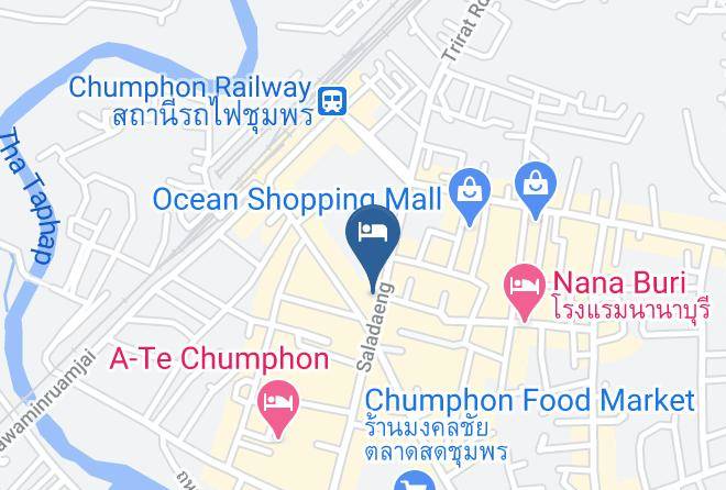 Amphoe Mueang Chumphon - Suriwong Hotel Maps