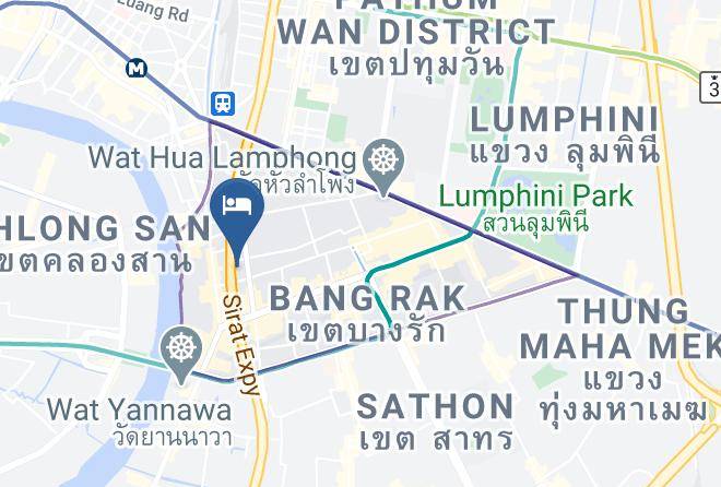 Bossotel Bangkok Map - Bangkok City - Phra Nakhon