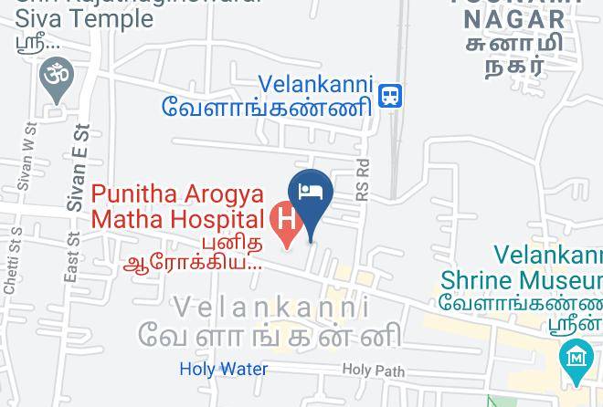 Kilvelur - Suriya Lodge Maps