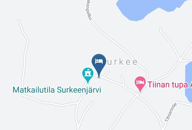 Jyvaskyla - Surkeenjarvi Countryside B&b Maps