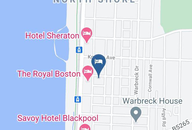 Surrey House Hotel Map