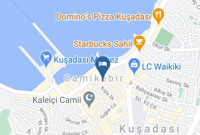Kusadasi - Surtel Hotel Maps
