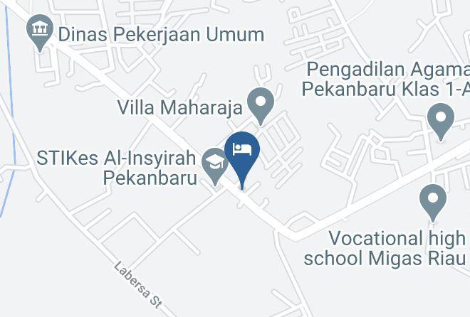 Pekanbaru - Surya Homestay Kost Pekanbaru Maps
