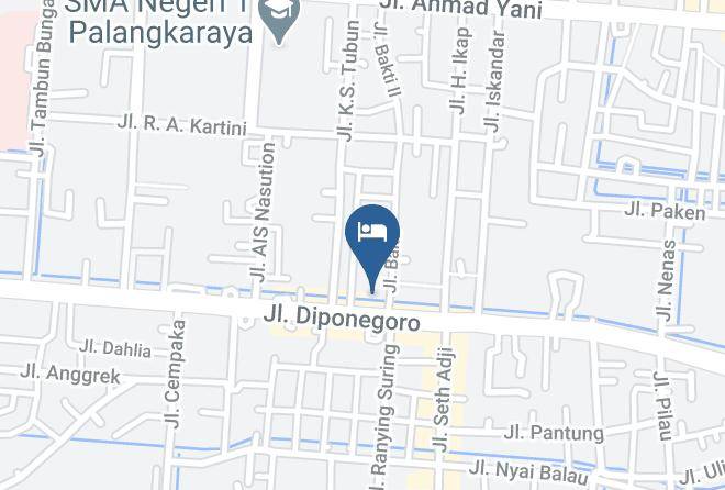 Kota Palangka Raya - Surya Kahayan Hotel Maps