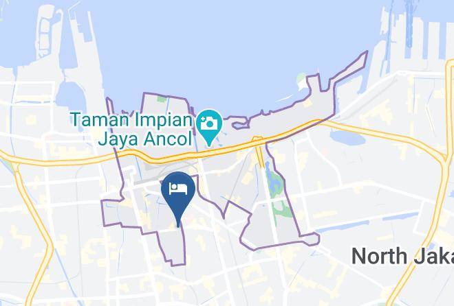 West Jakarta - Surya Kencana Hotel Maps