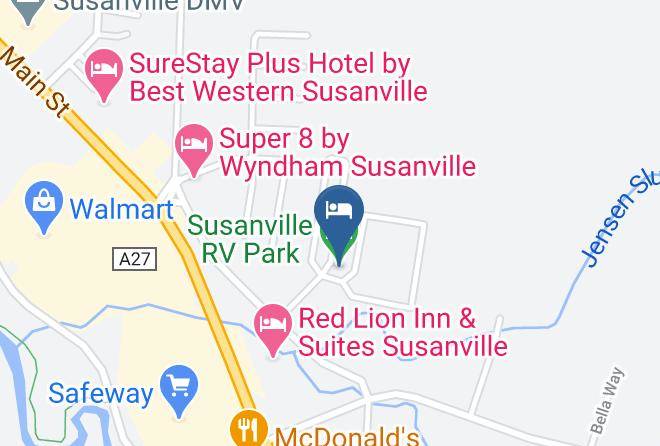 Lassen - Susanville Rv Park Maps