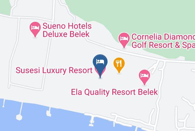 Antalya - Susesi Luxury Resort Maps