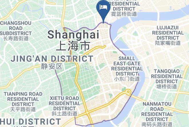 Huangpu District - Sushi Elegant Hotel Shanghai Bund Centre Maps