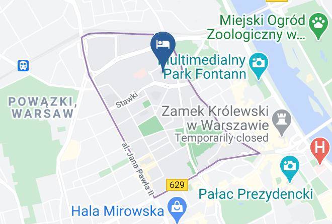 Warsaw - Sushi Muranow Maps