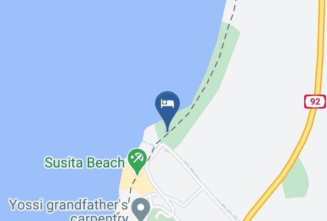 Ein Gev - Susita Beach Maps