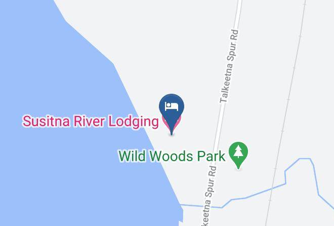 Matanuska Susitna Borough - Susitna River Lodging Maps