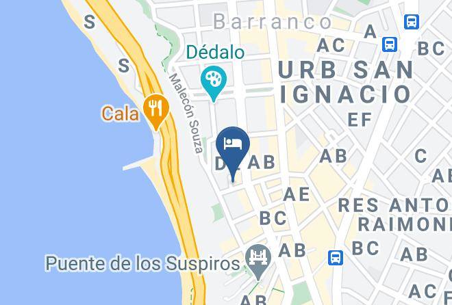 Barranco - Suspiros Del Inka Maps