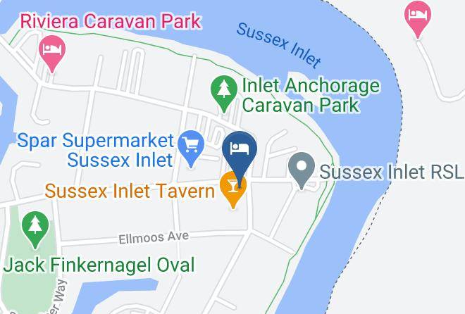 Shoalhaven - The Sim Sussex Inlet Motel Maps