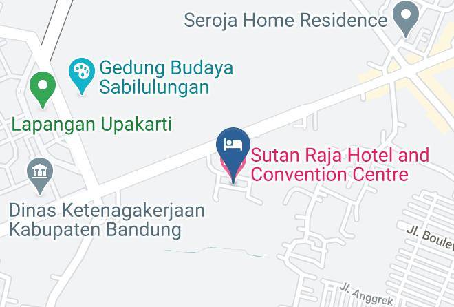 Bandung Regency - Sutan Raja Hotel And Convention Centre Maps