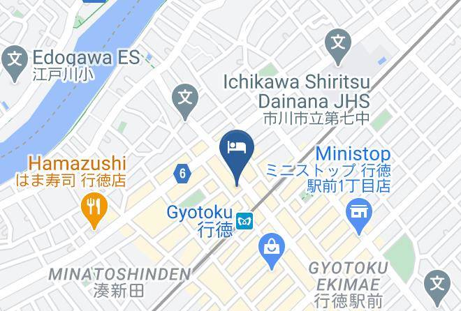 Ichikawa City - Suteki Inn Maps