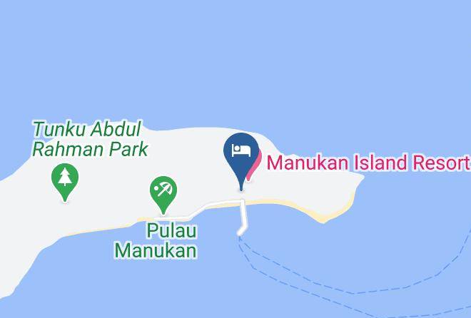 Westst Division - Sutera Sanctuary Lodges At Manukan Island Maps
