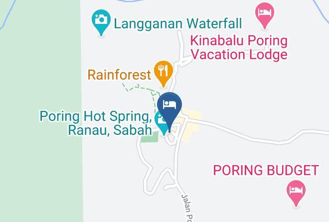 Sutera Sanctuary Lodges At Poring Hot Springs Map