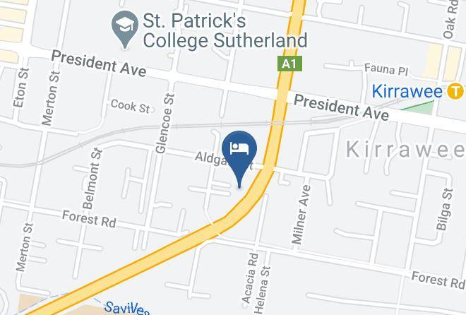 Sutherland Shire - Sutherland Motel Maps
