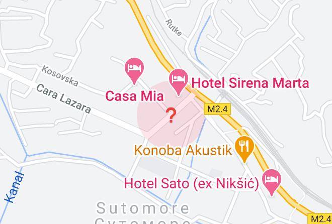 Bar - Sutomore Maps