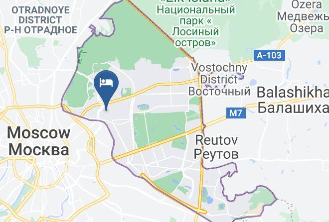 Moscow - Suvorovskaya Hotel Maps