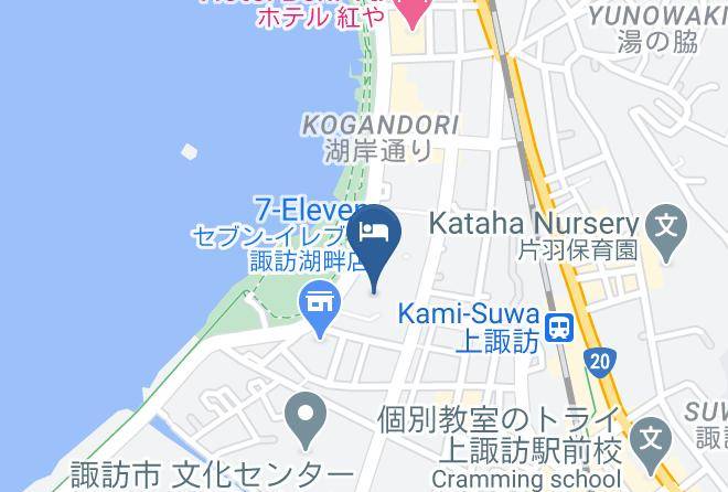 Suwa City - Suwako Hotel Maps